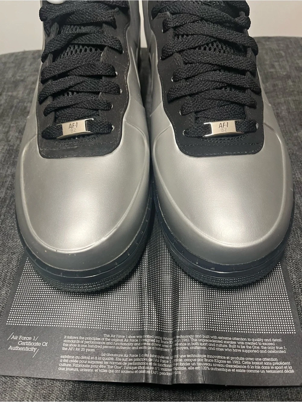 2010 Nike Air Force 1  Foamposite size 10.5